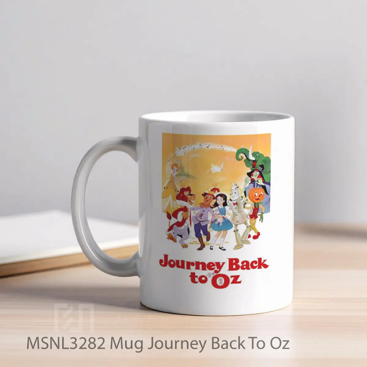 Mug Journey Back To Oz Gelas Keramik Tema Film MSNL3282 - Tampak Kiri
