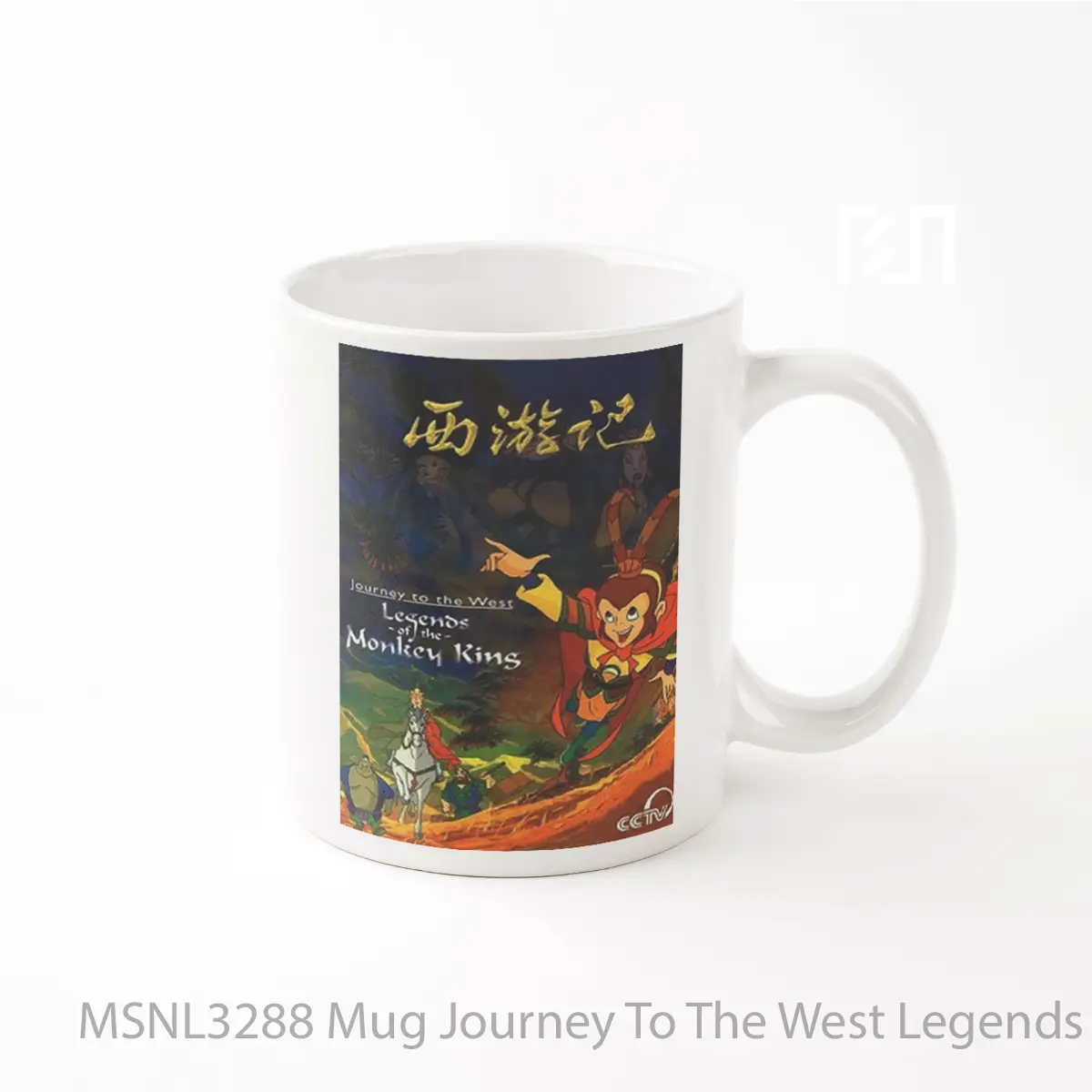 Mug Journey To The West Legends Of The Monkey King Gelas Keramik Tema Film MSNL3288