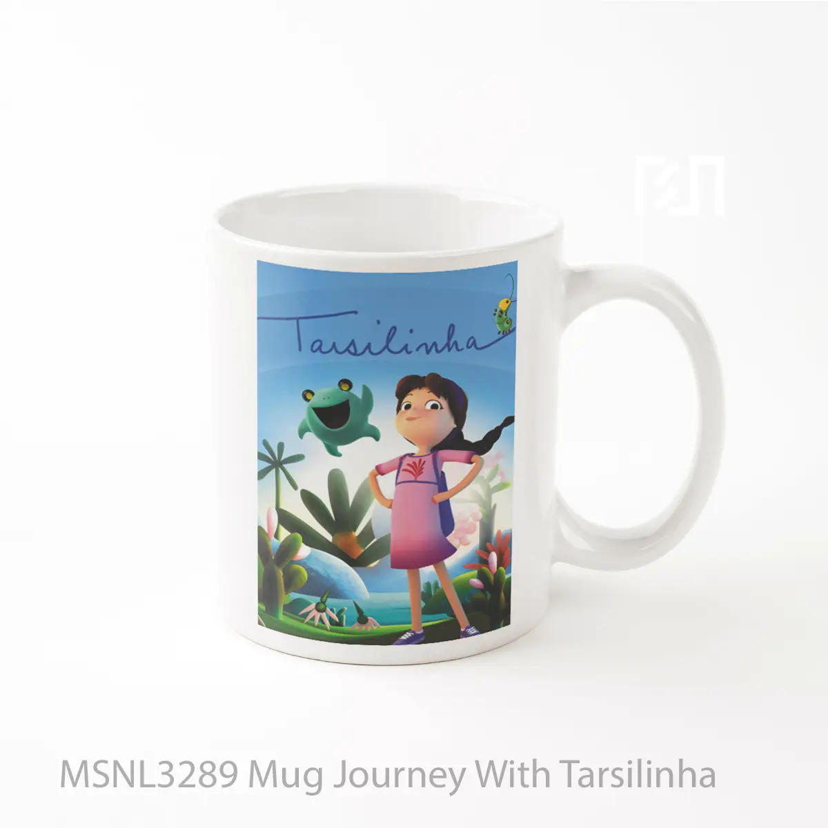 Mug Journey With Tarsilinha Gelas Keramik Tema Film MSNL3289