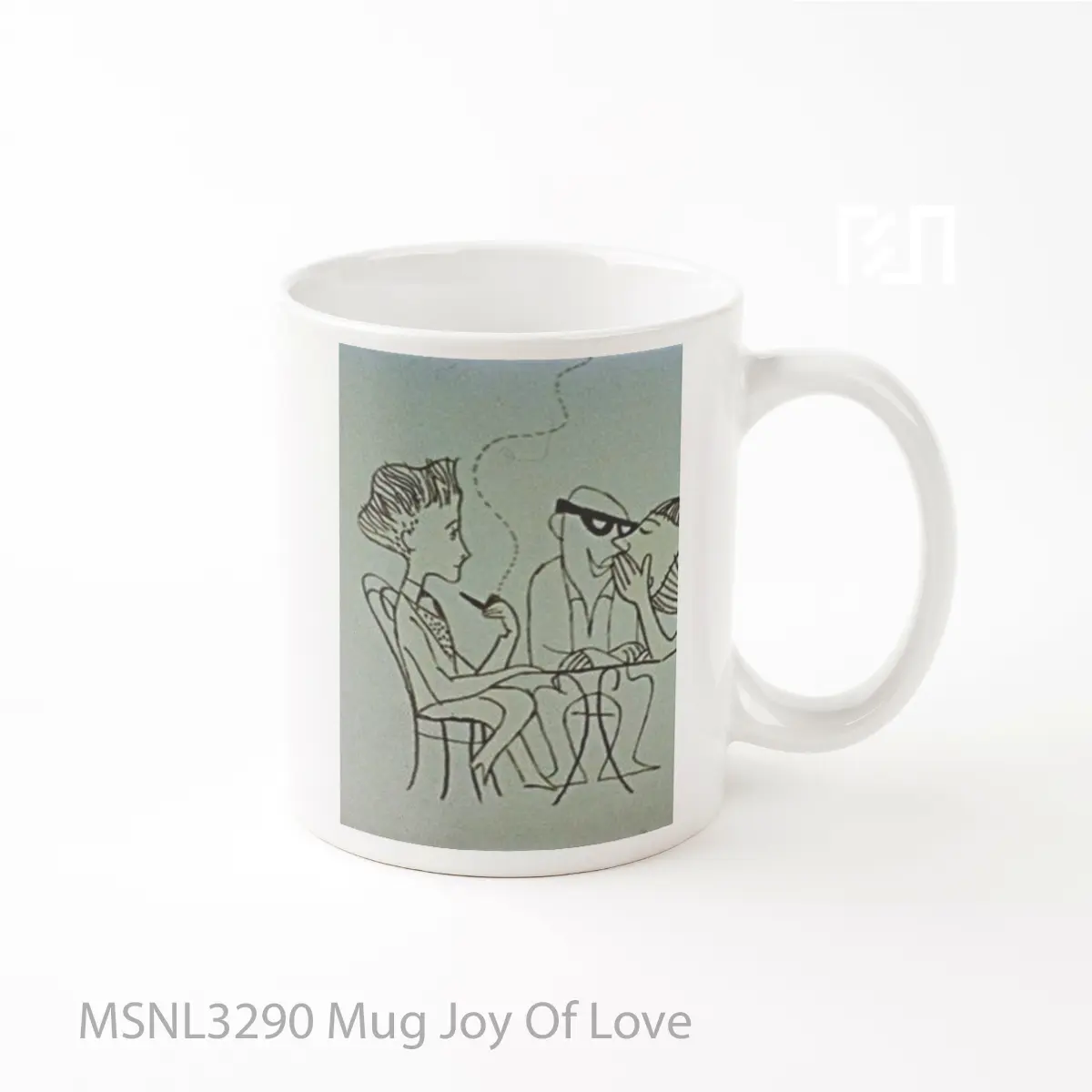 Mug Joy Of Love Gelas Keramik Tema Film MSNL3290