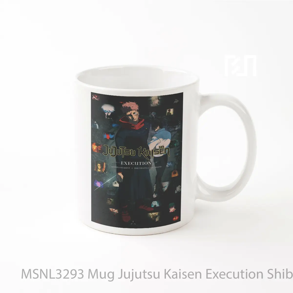 Mug Jujutsu Kaisen Execution Shibuya Incident X The Culling Game Begins Gelas Keramik Tema Film MSNL3293