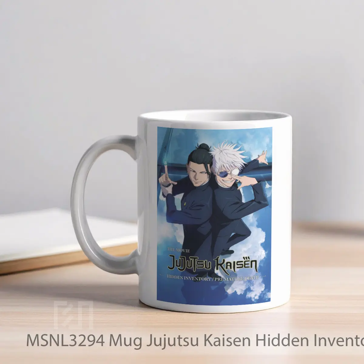 Mug Jujutsu Kaisen Hidden Inventory Premature Death The Movie Gelas Keramik Tema Film MSNL3294 - Tampak Kiri