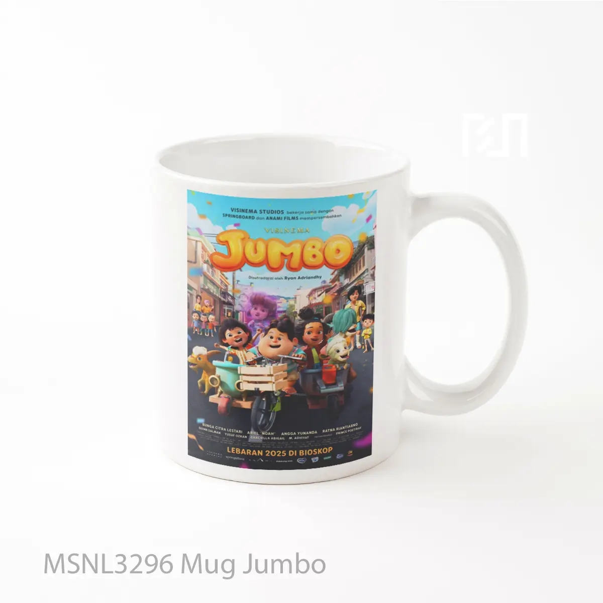 Mug Jumbo Gelas Keramik Tema Film MSNL3296