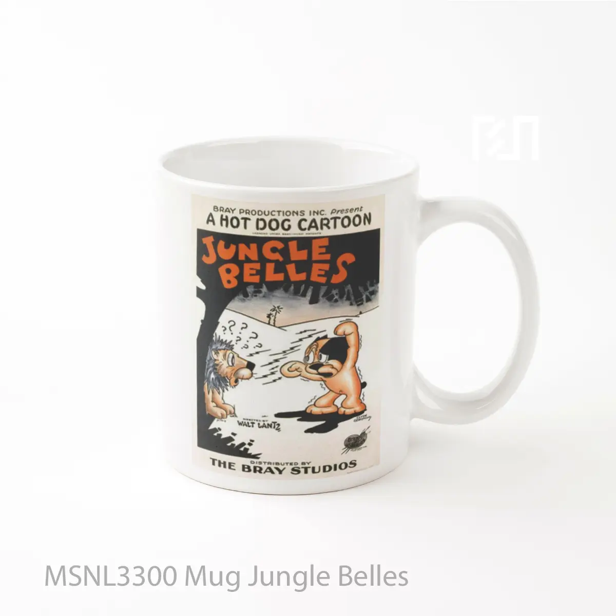 Mug Jungle Belles Gelas Keramik Tema Film MSNL3300