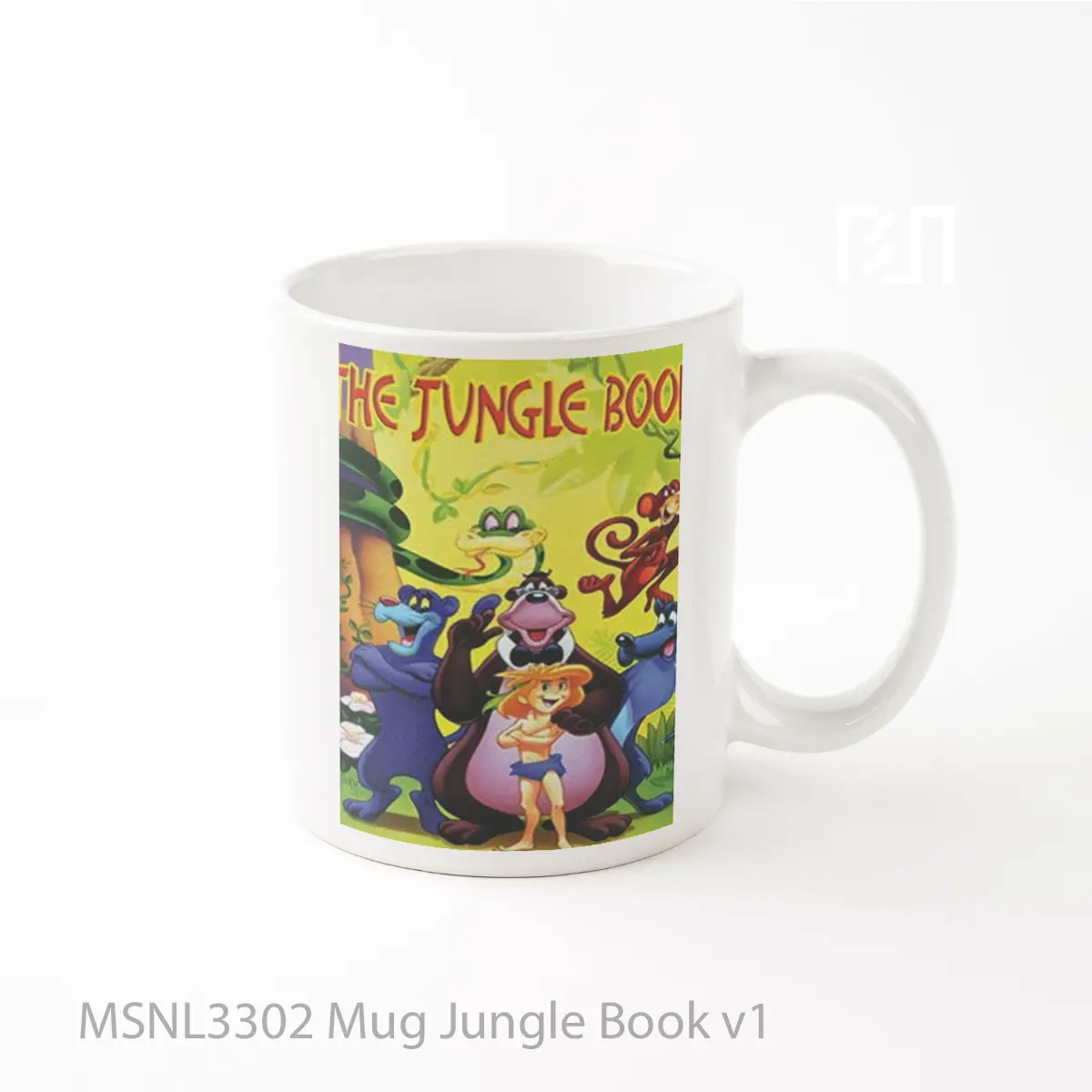 Mug Jungle Book V1 Gelas Keramik Tema Film MSNL3302