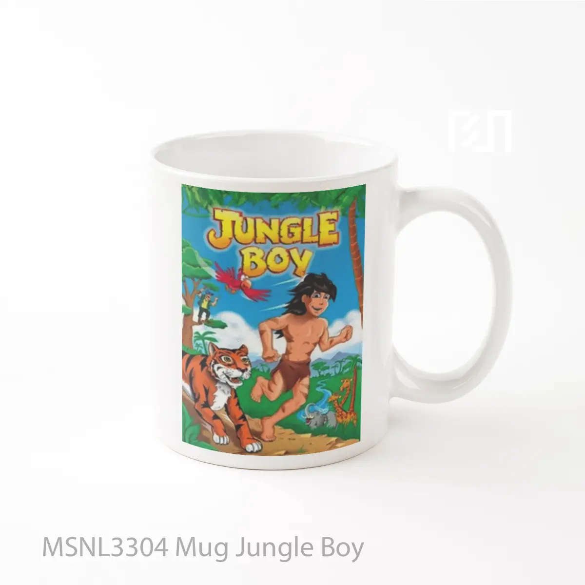 Mug Jungle Boy Gelas Keramik Tema Film MSNL3304