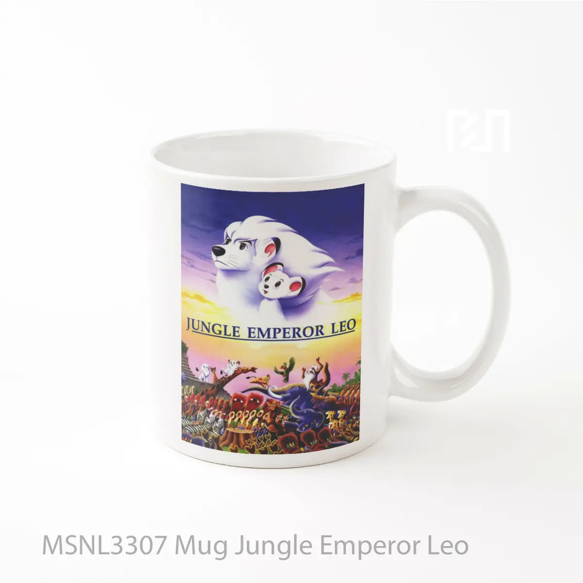 Mug Jungle Emperor Leo Gelas Keramik Tema Film MSNL3307