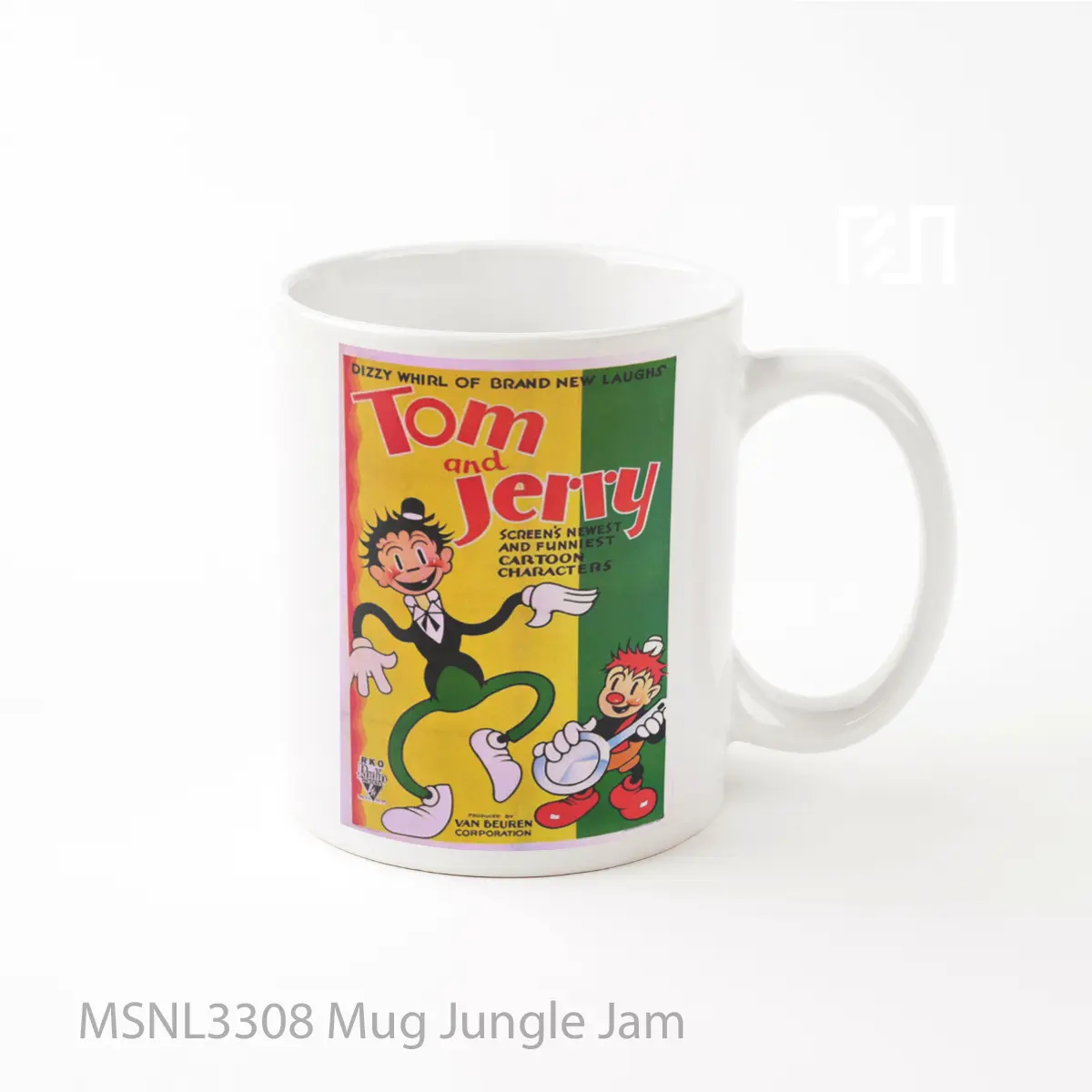 Mug Jungle Jam Gelas Keramik Tema Film MSNL3308