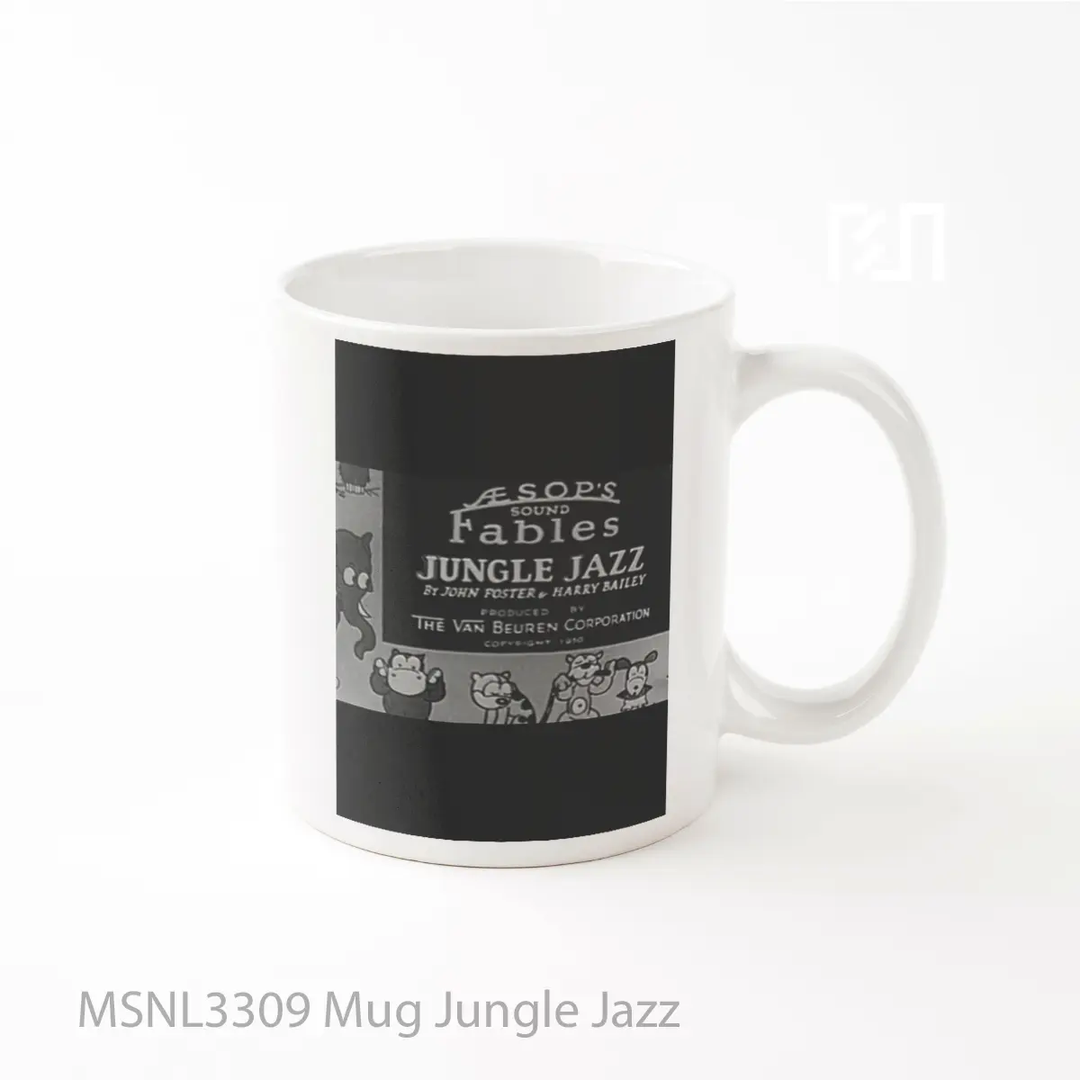 Mug Jungle Jazz Gelas Keramik Tema Film MSNL3309