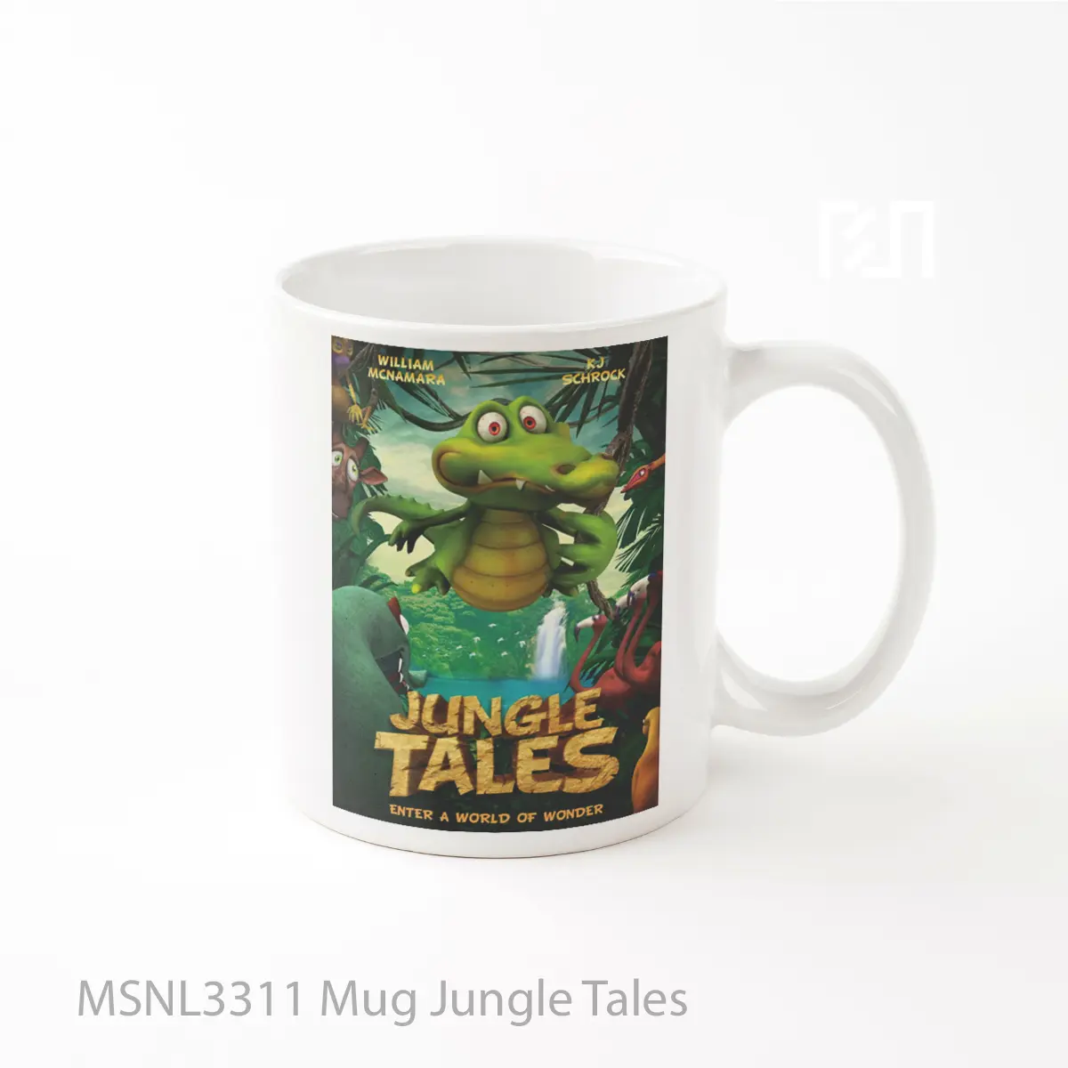 Mug Jungle Tales Gelas Keramik Tema Film MSNL3311