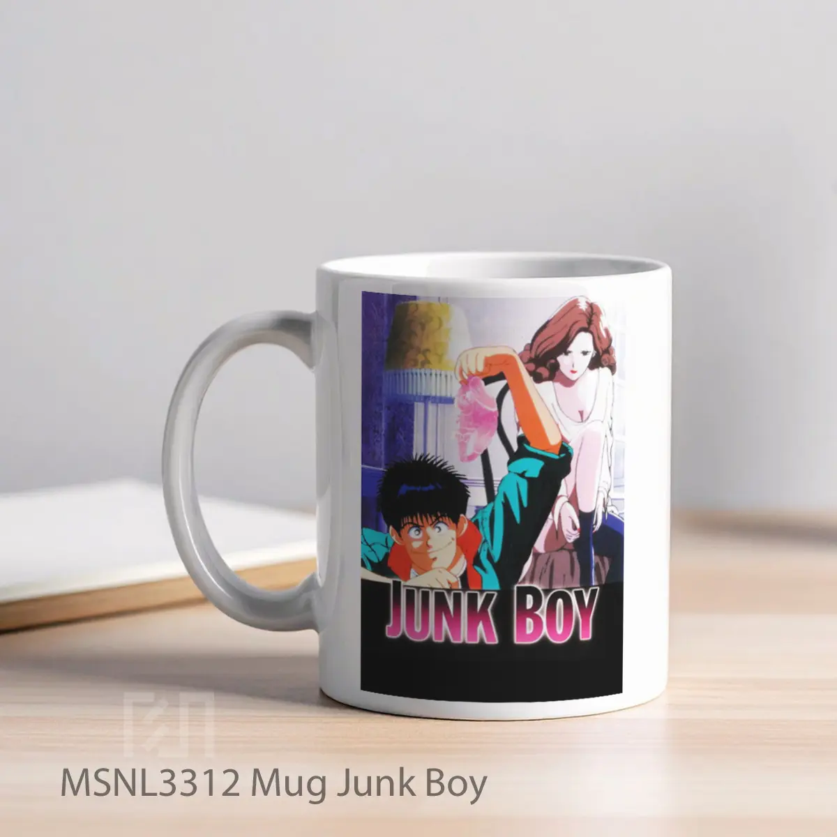 Mug Junk Boy Gelas Keramik Tema Film MSNL3312 - Tampak Kiri
