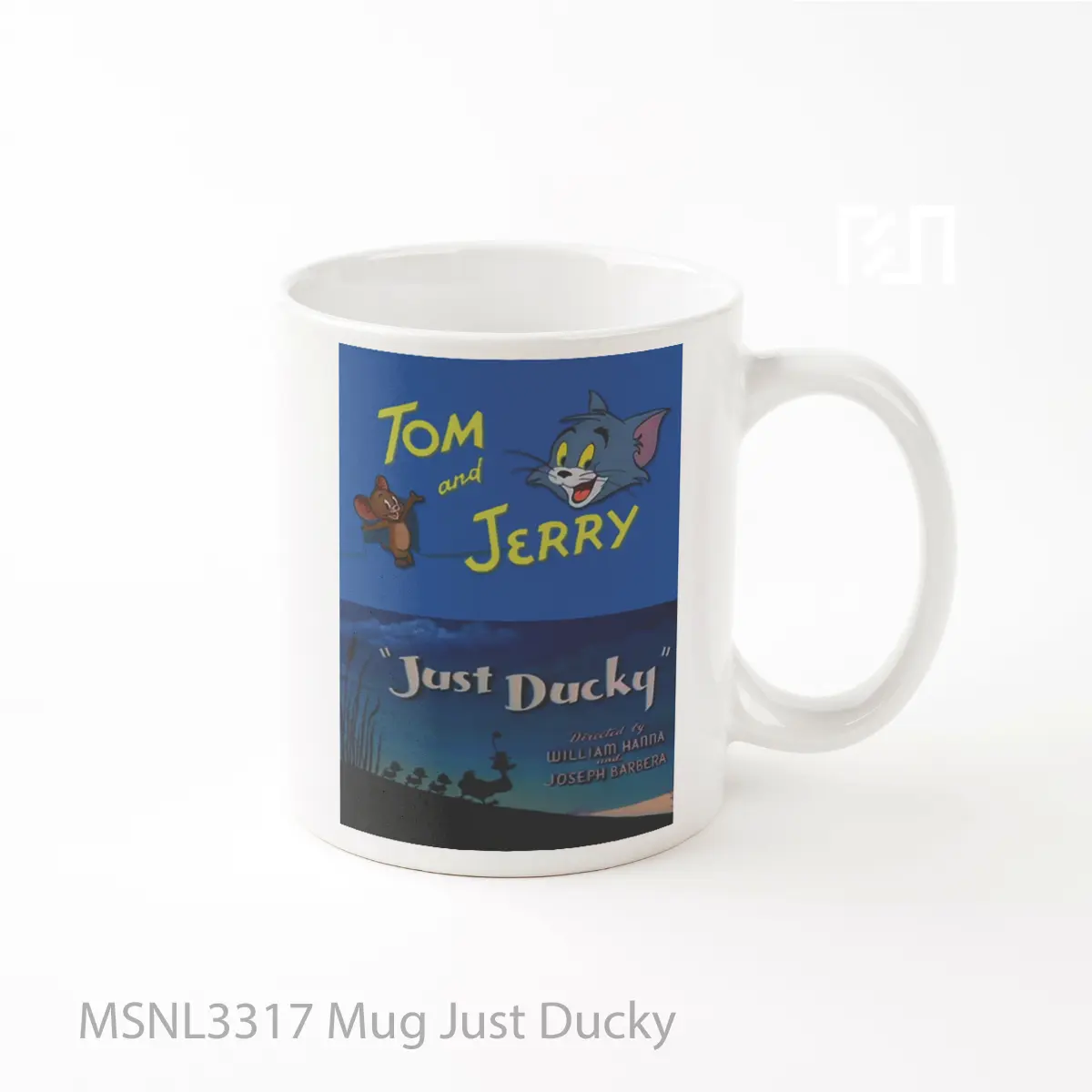 Mug Just Ducky Gelas Keramik Tema Film MSNL3317