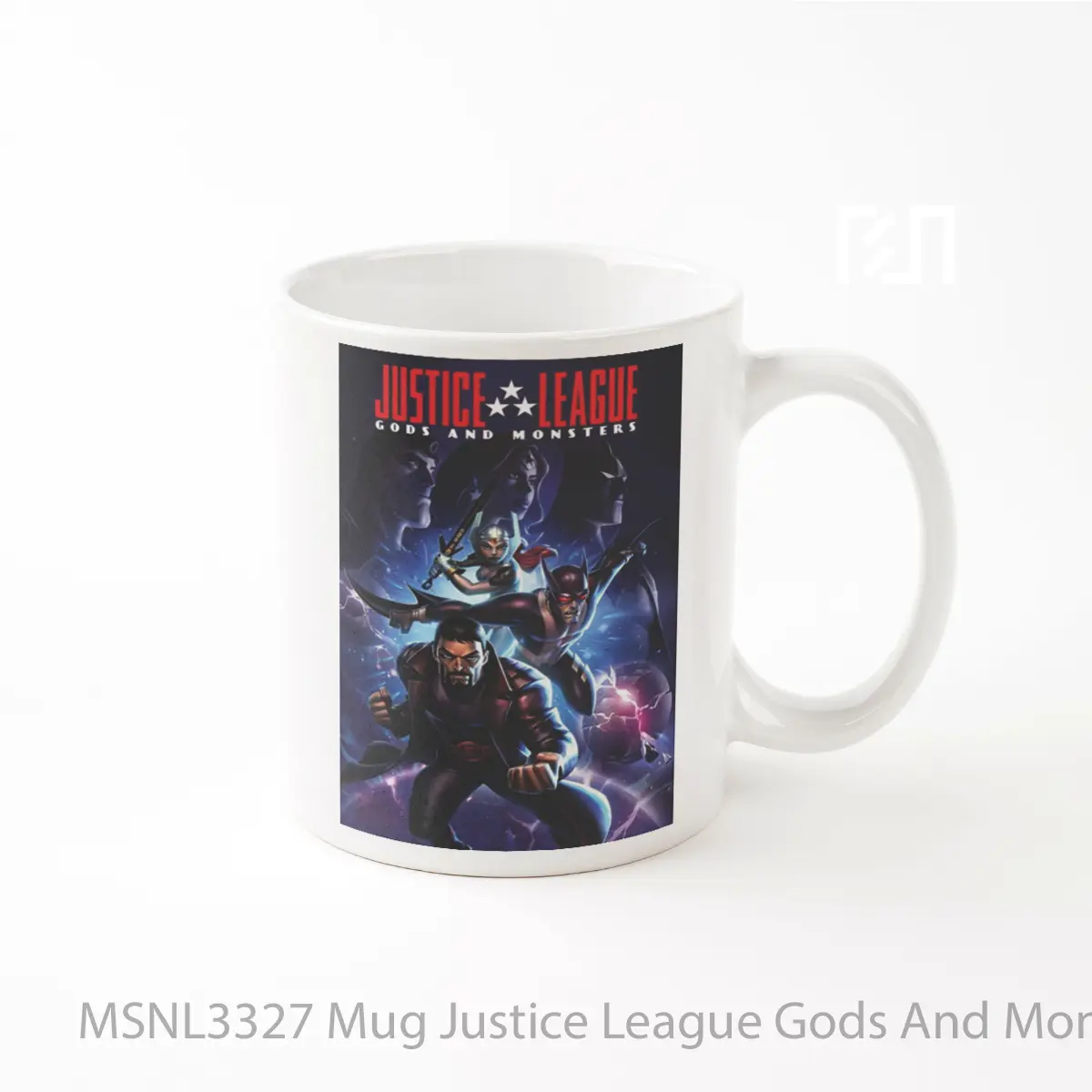 Mug Justice League Gods And Monsters Gelas Keramik Tema Film MSNL3327