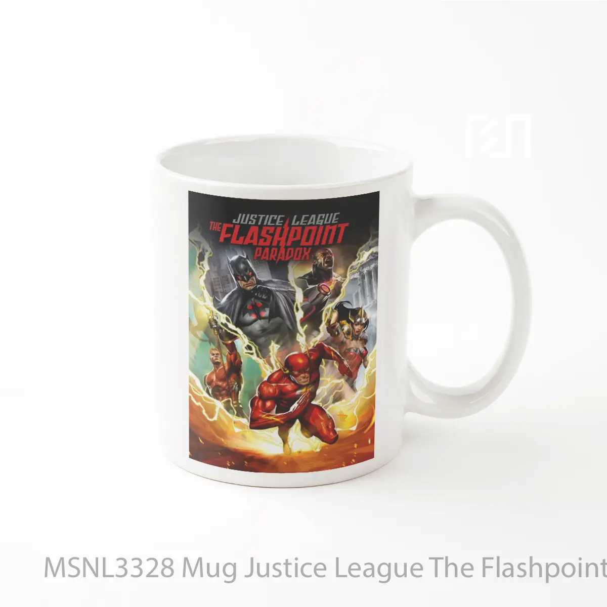 Mug Justice League The Flashpoint Paradox Gelas Keramik Tema Film MSNL3328
