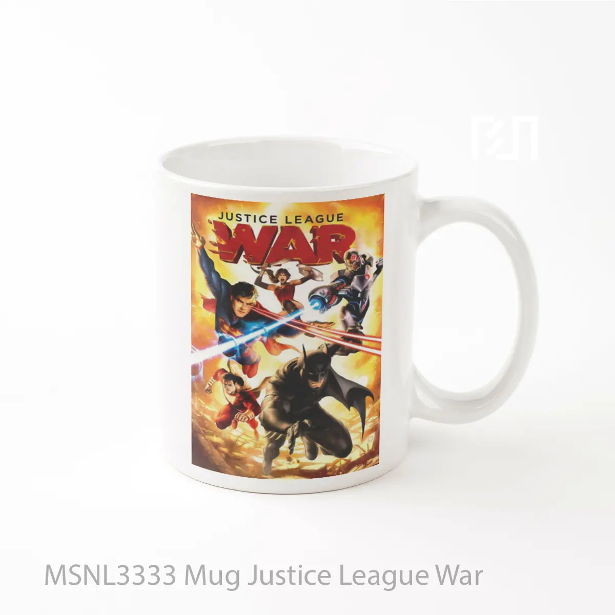 Mug Justice League War Gelas Keramik Tema Film MSNL3333