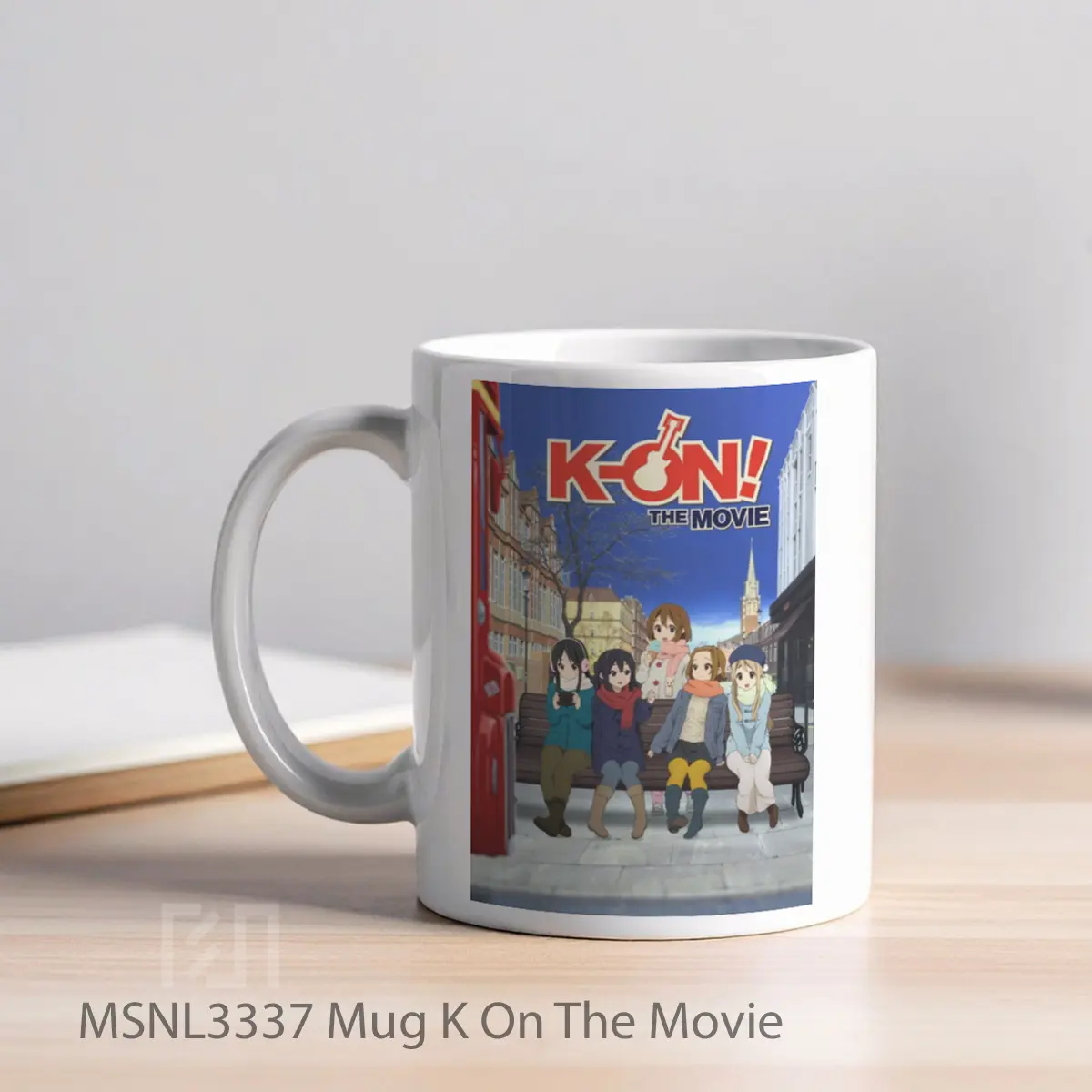 Mug K On The Movie Gelas Keramik Tema Film MSNL3337 - Tampak Kiri
