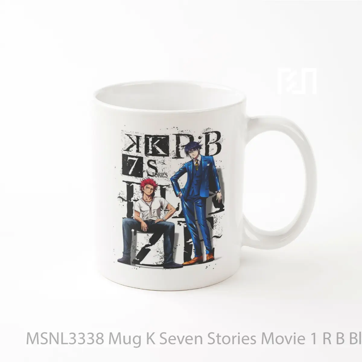 Mug K Seven Stories Movie 1 R B Blaze Gelas Keramik Tema Film MSNL3338