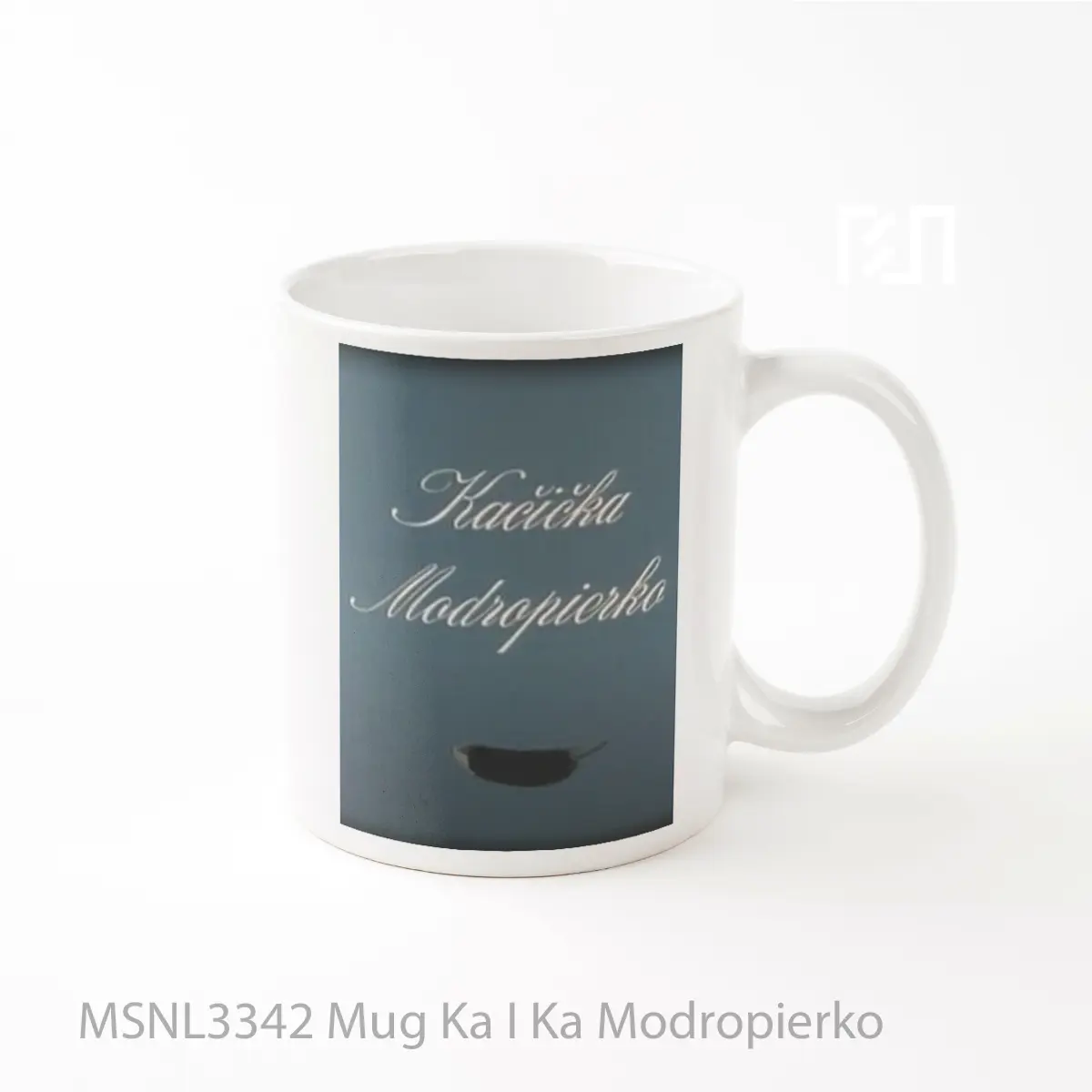 Mug Ka I Ka Modropierko Gelas Keramik Tema Film MSNL3342