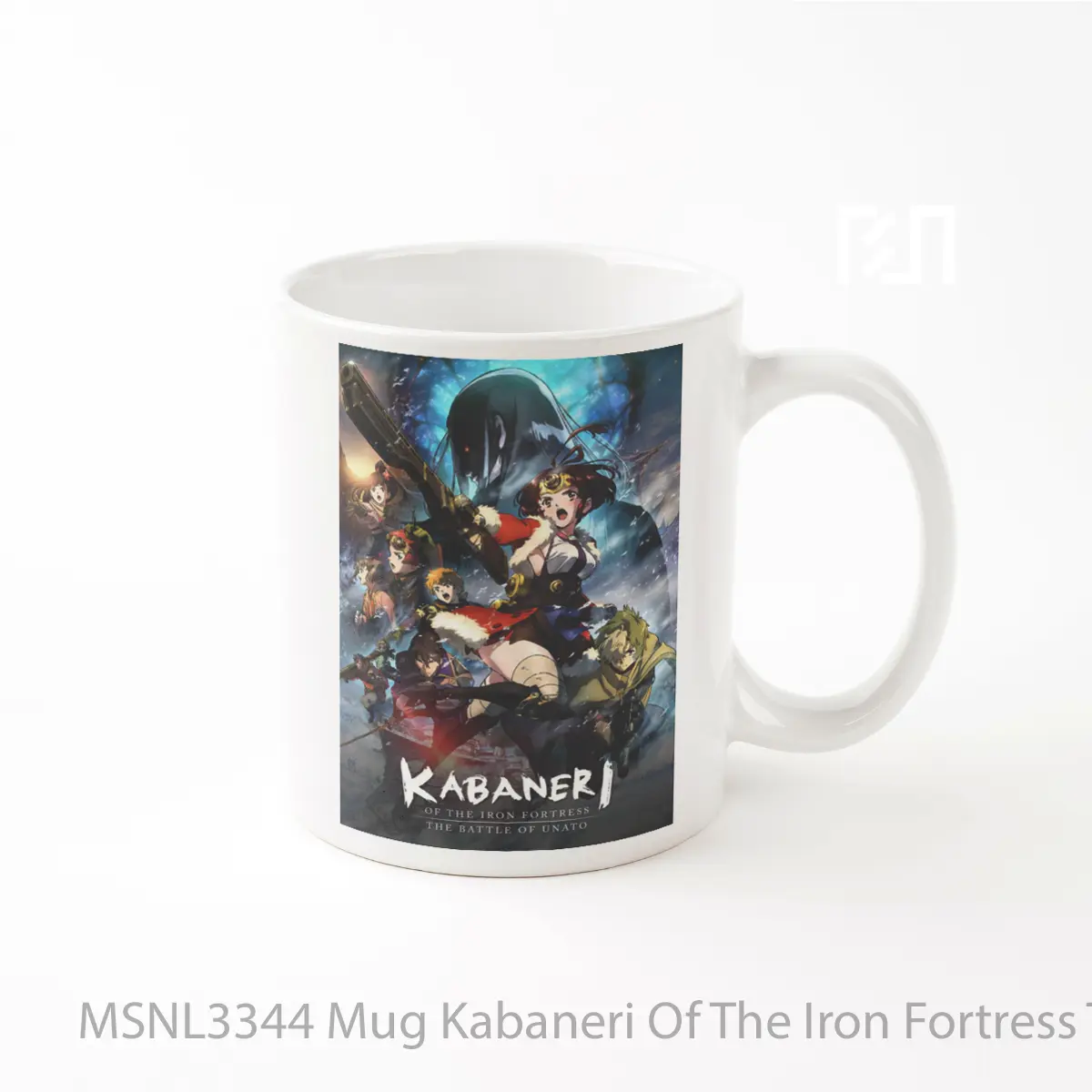 Mug Kabaneri Of The Iron Fortress The Battle Of Unato Gelas Keramik Tema Film MSNL3344