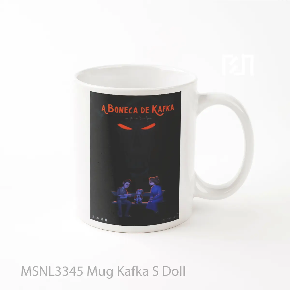 Mug Kafka S Doll Gelas Keramik Tema Film MSNL3345