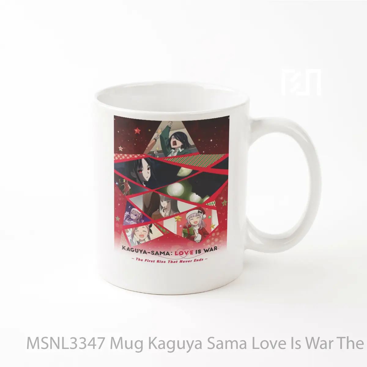 Mug Kaguya Sama Love Is War The First Kiss That Never Ends Gelas Keramik Tema Film MSNL3347