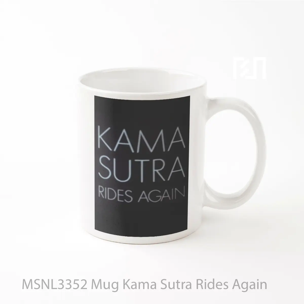 Mug Kama Sutra Rides Again Gelas Keramik Tema Film MSNL3352