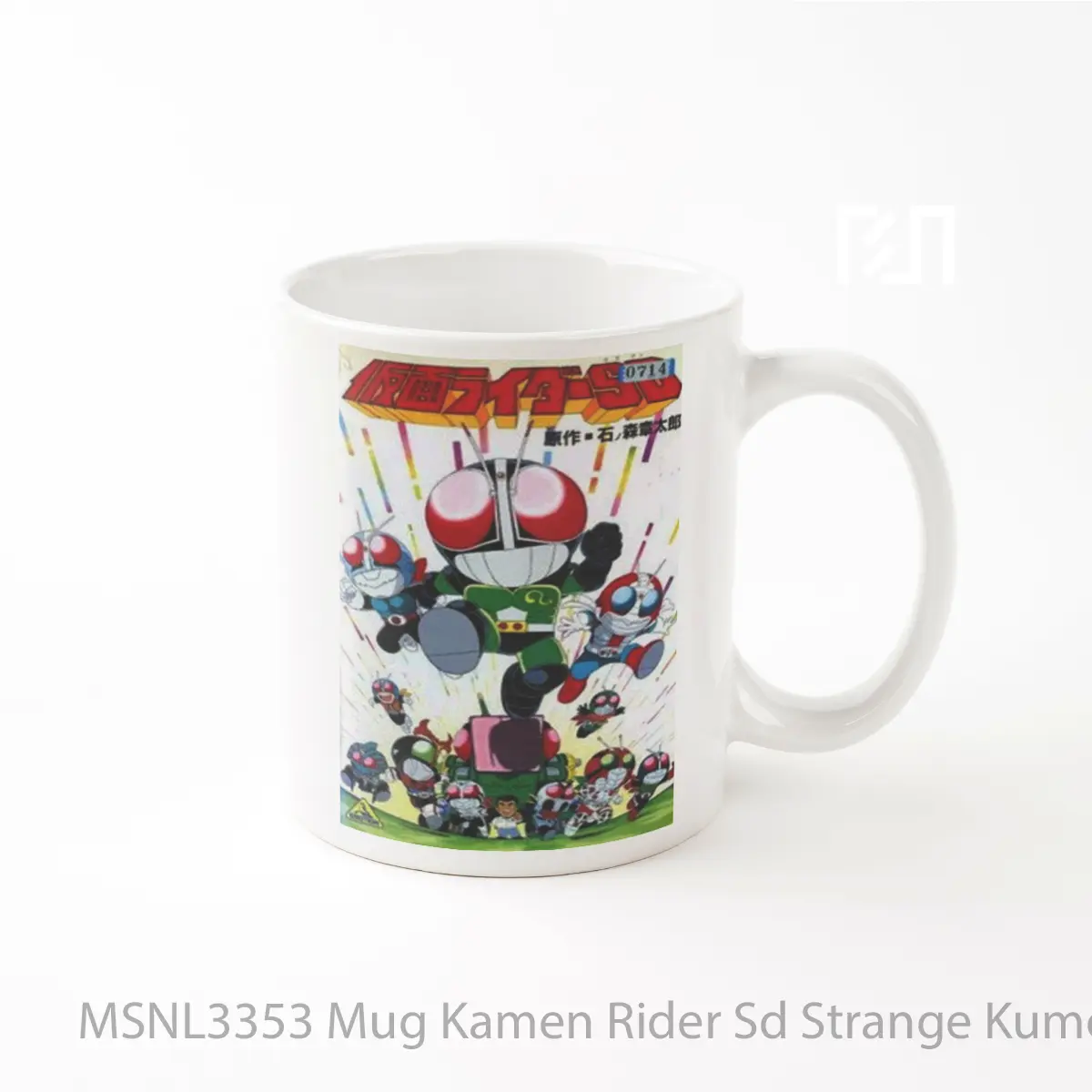 Mug Kamen Rider Sd Strange Kumo Otoko Gelas Keramik Tema Film MSNL3353