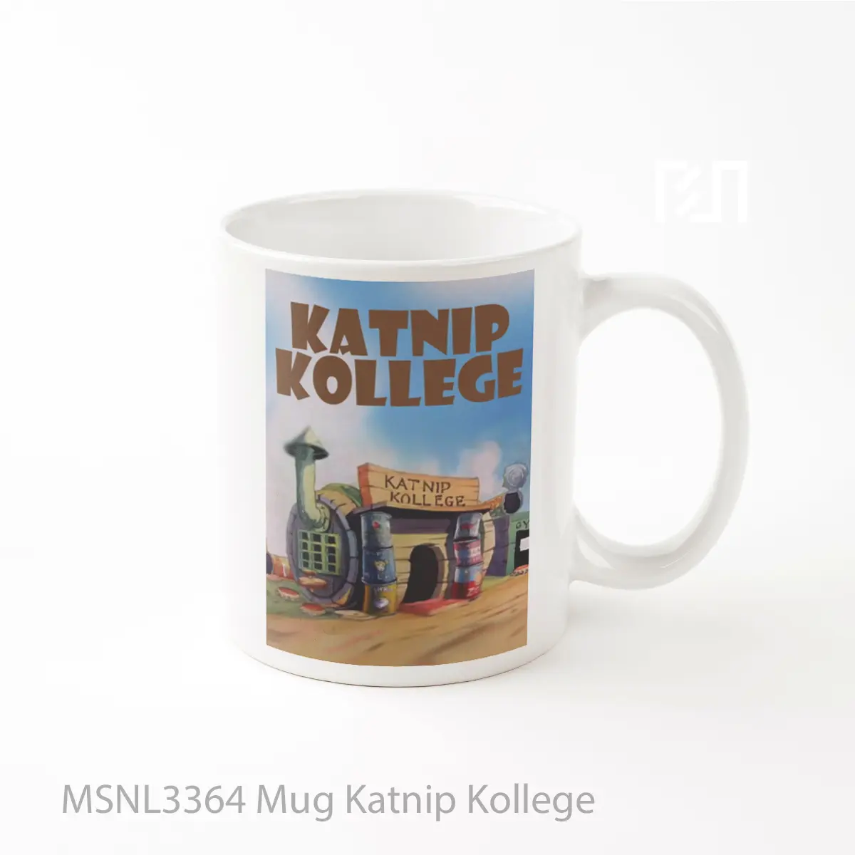 Mug Katnip Kollege Gelas Keramik Tema Film MSNL3364