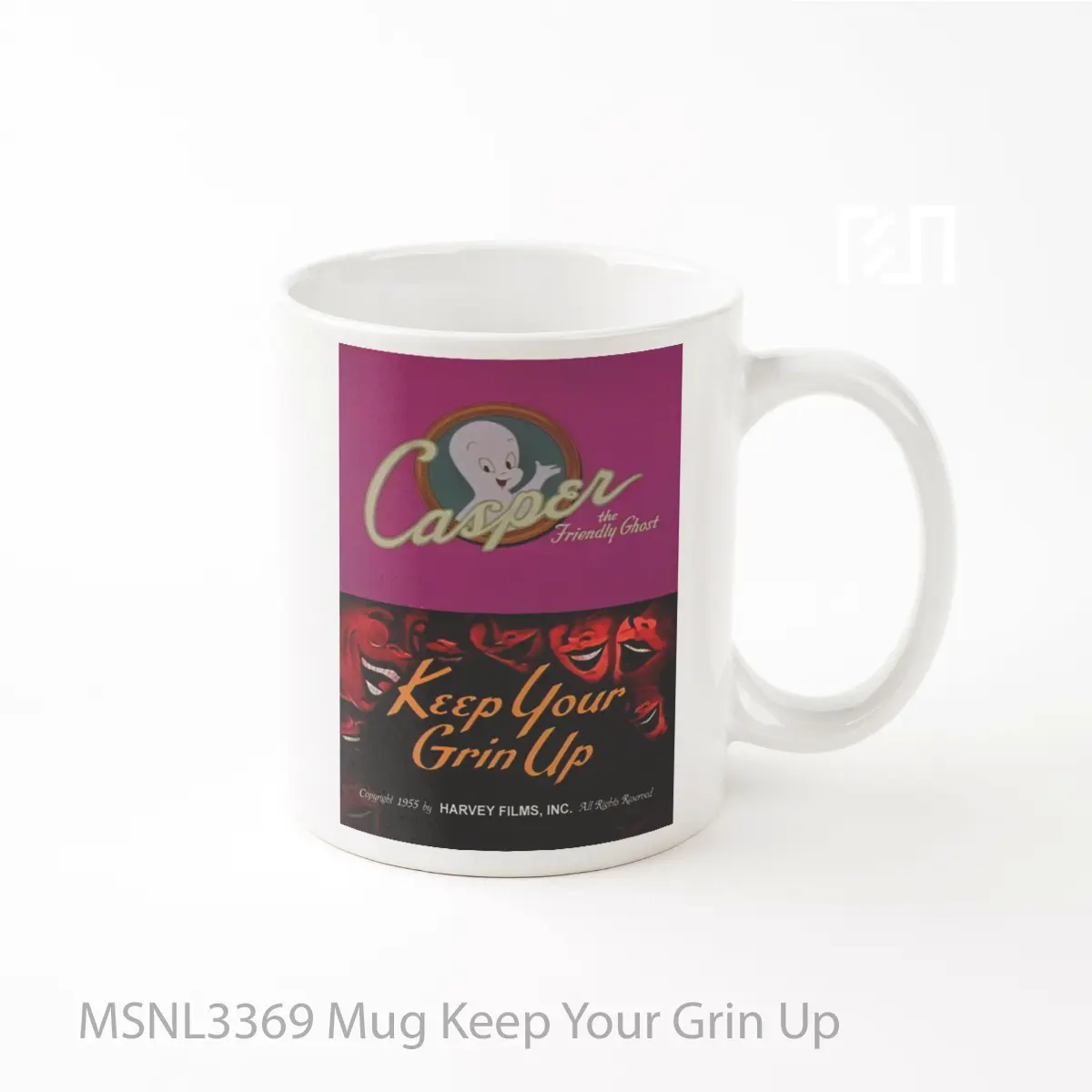 Mug Keep Your Grin Up Gelas Keramik Tema Film MSNL3369
