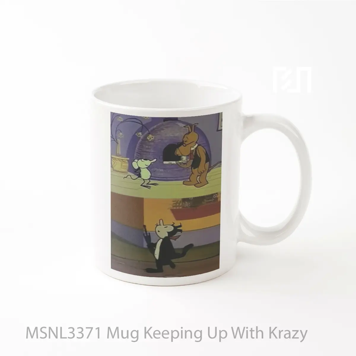 Mug Keeping Up With Krazy Gelas Keramik Tema Film MSNL3371
