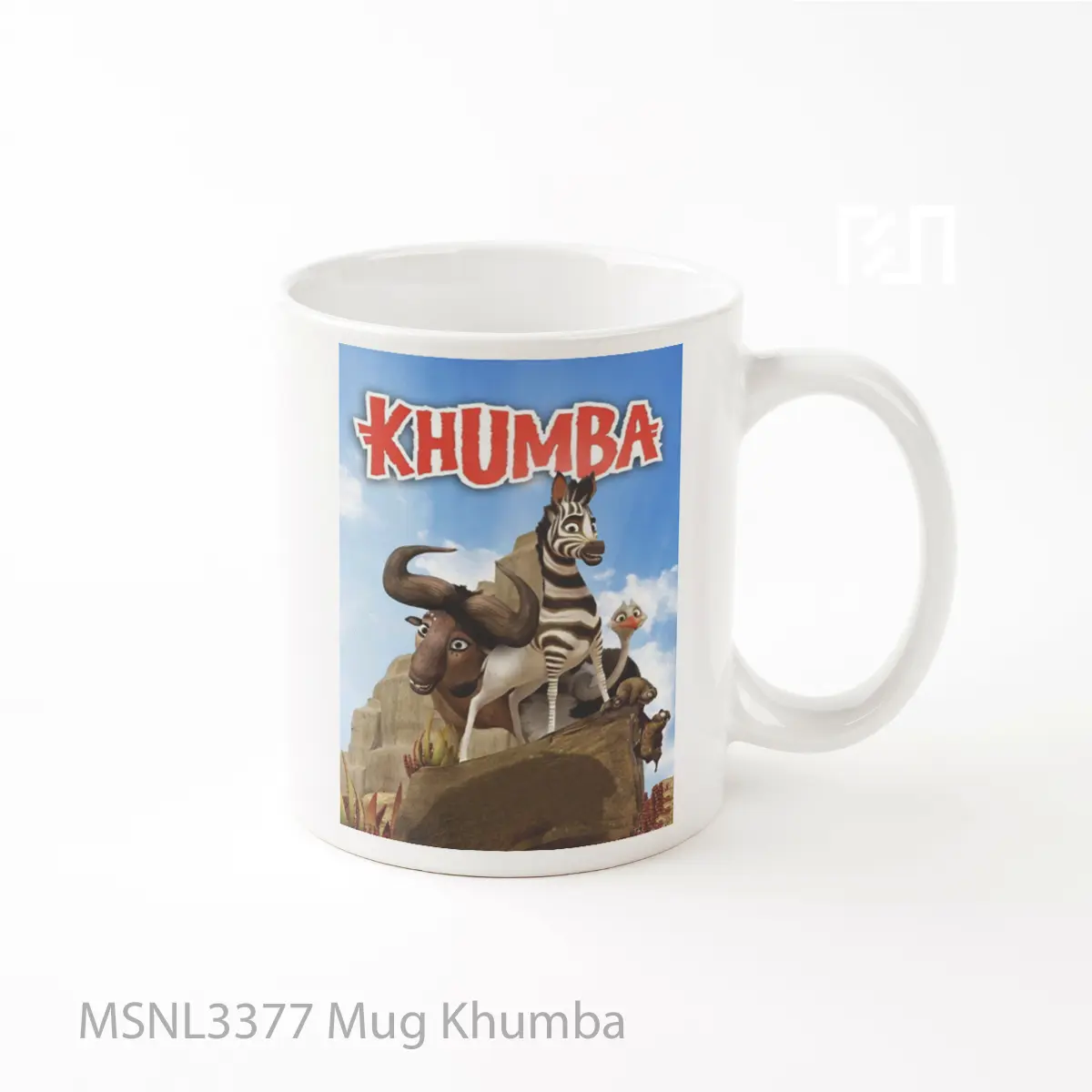 Mug Khumba Gelas Keramik Tema Film MSNL3377