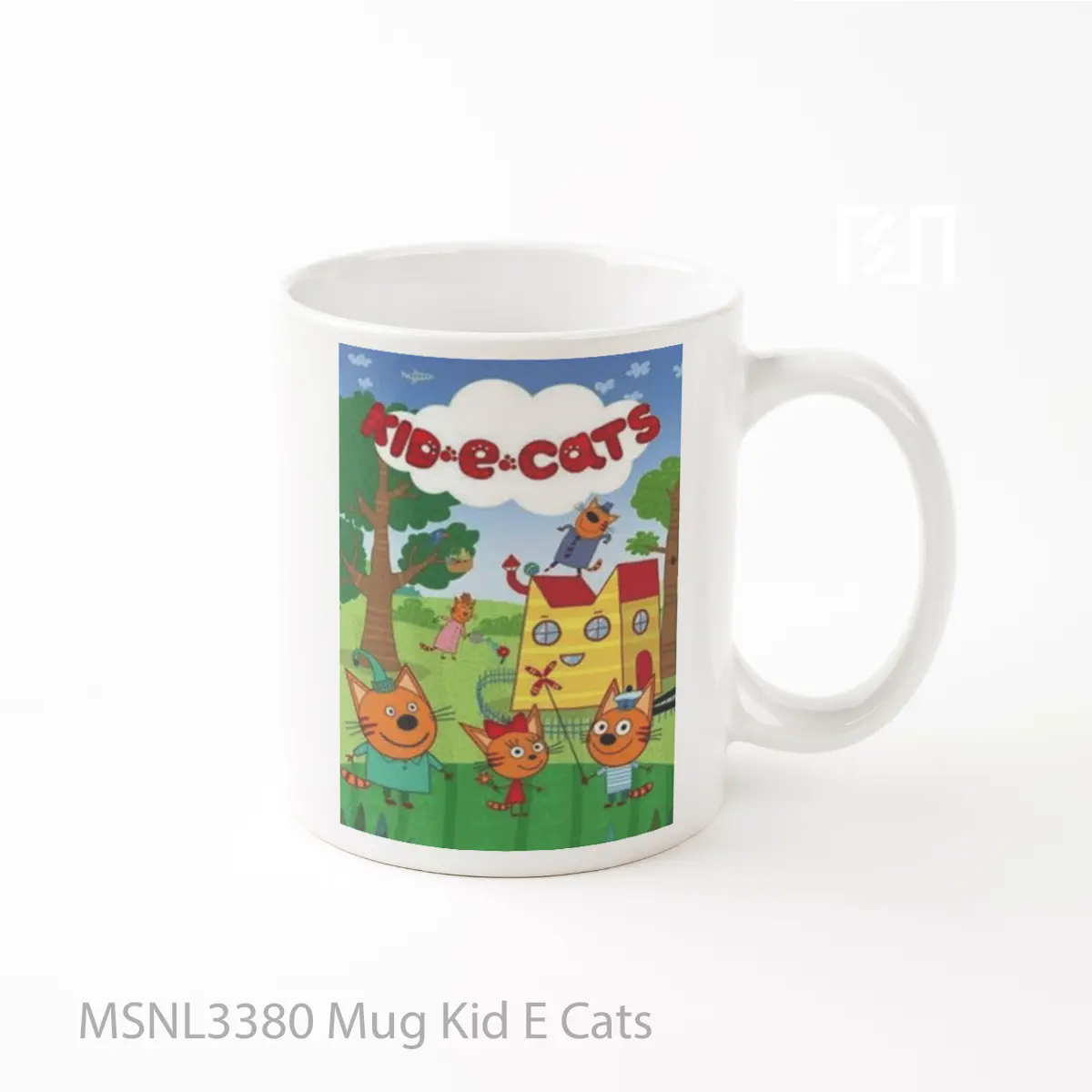 Mug Kid E Cats Gelas Keramik Tema Film MSNL3380