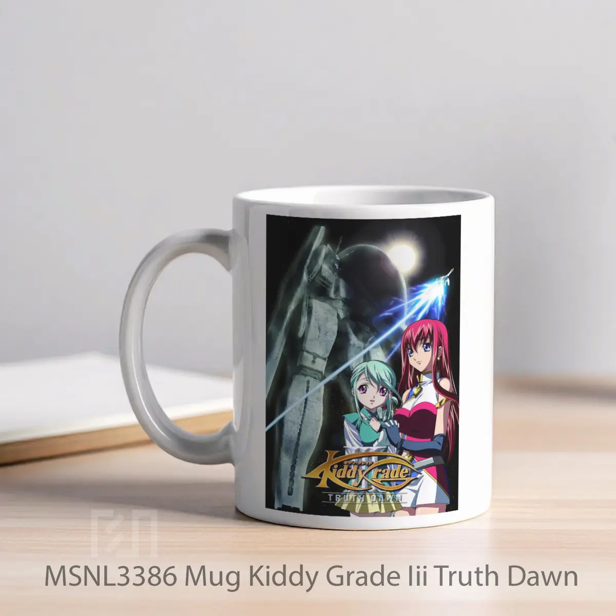 Mug Kiddy Grade Iii Truth Dawn Gelas Keramik Tema Film MSNL3386 - Tampak Kiri
