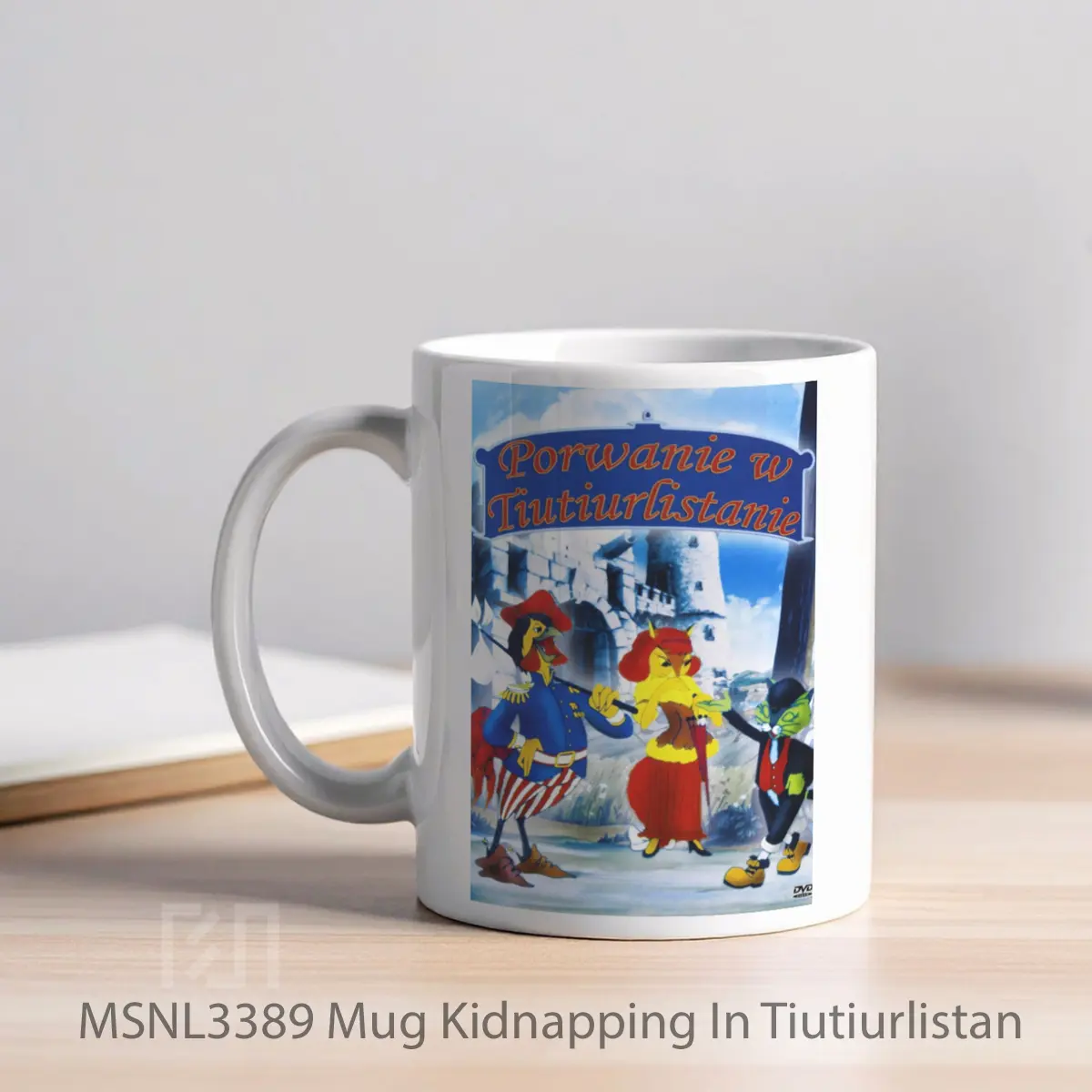 Mug Kidnapping In Tiutiurlistan Gelas Keramik Tema Film MSNL3389 - Tampak Kiri