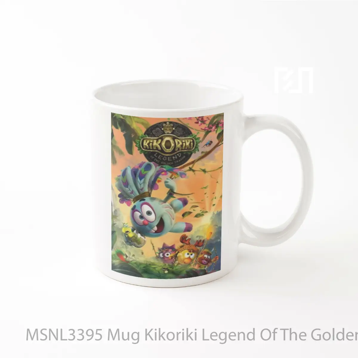 Mug Kikoriki Legend Of The Golden Dragon Gelas Keramik Tema Film MSNL3395