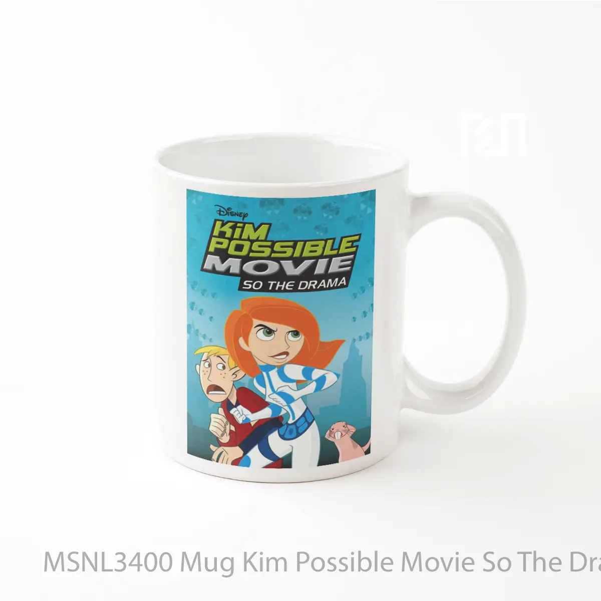 Mug Kim Possible Movie So The Drama Gelas Keramik Tema Film MSNL3400