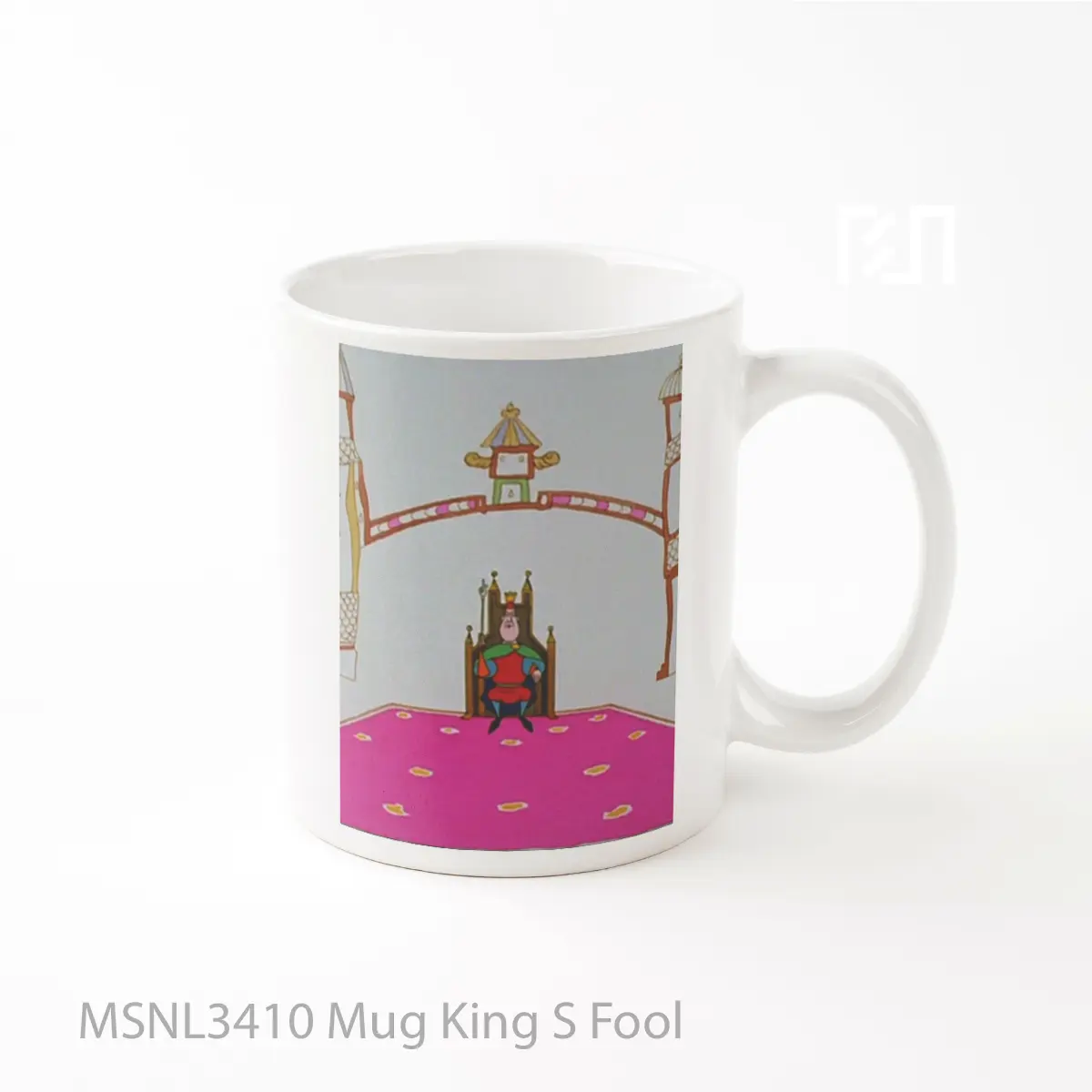 Mug King S Fool Gelas Keramik Tema Film MSNL3410