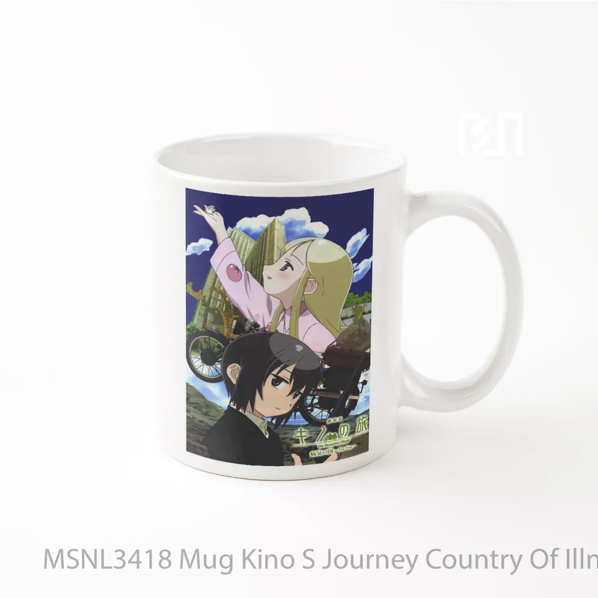 Mug Kino S Journey Country Of Illness For You Gelas Keramik Tema Film MSNL3418