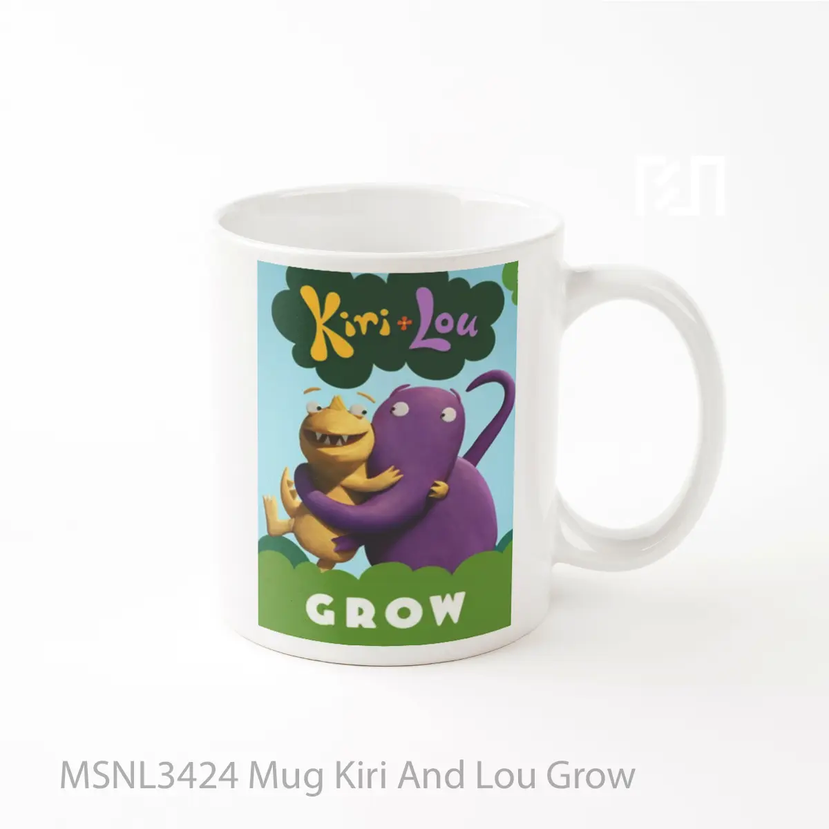 Mug Kiri And Lou Grow Gelas Keramik Tema Film MSNL3424