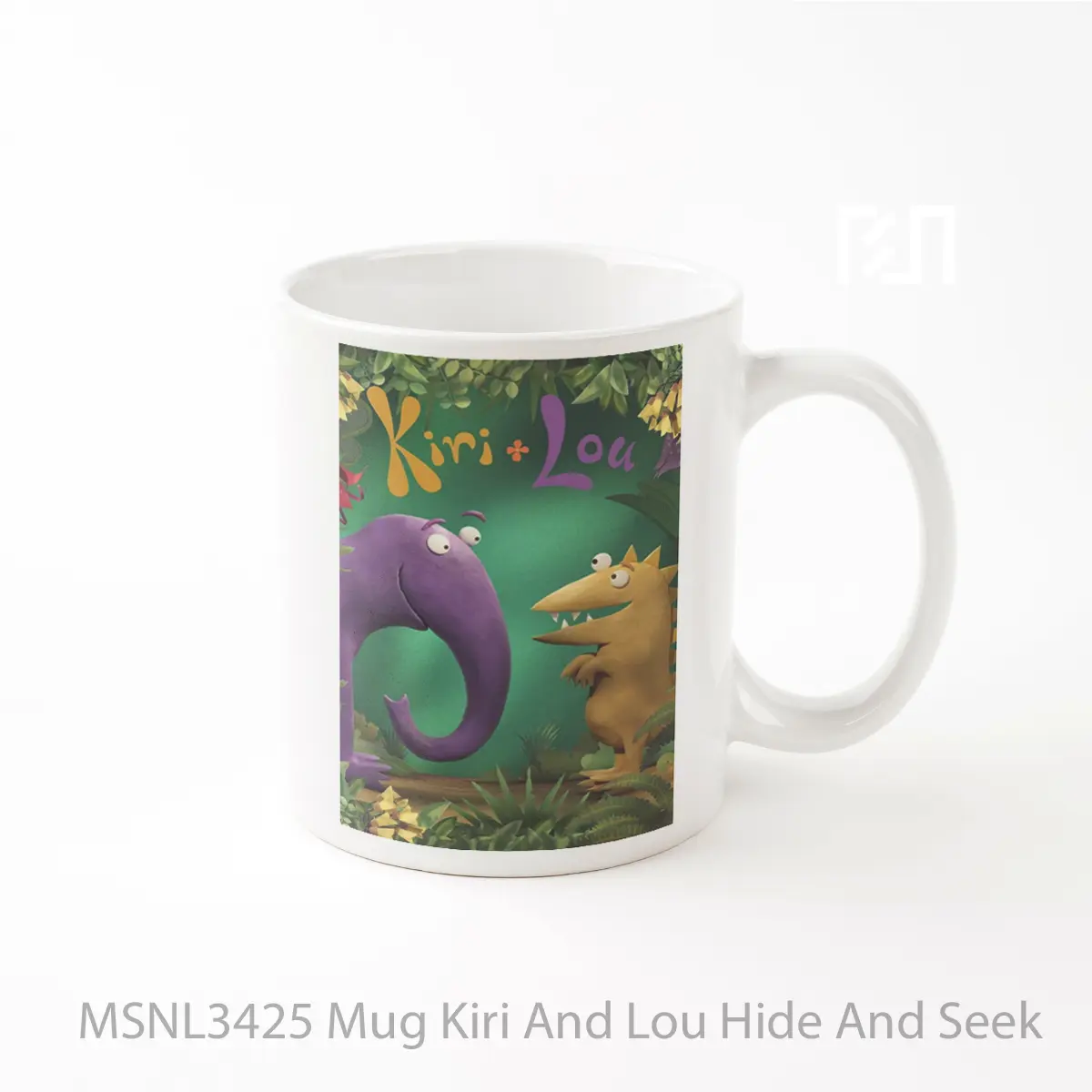 Mug Kiri And Lou Hide And Seek Gelas Keramik Tema Film MSNL3425
