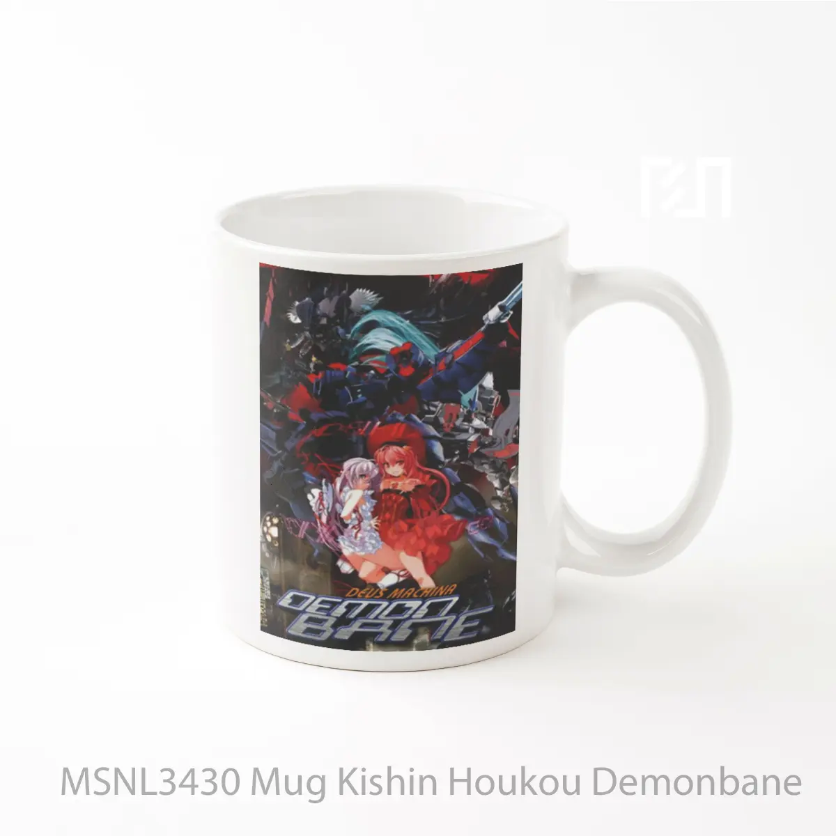Mug Kishin Houkou Demonbane Gelas Keramik Tema Film MSNL3430