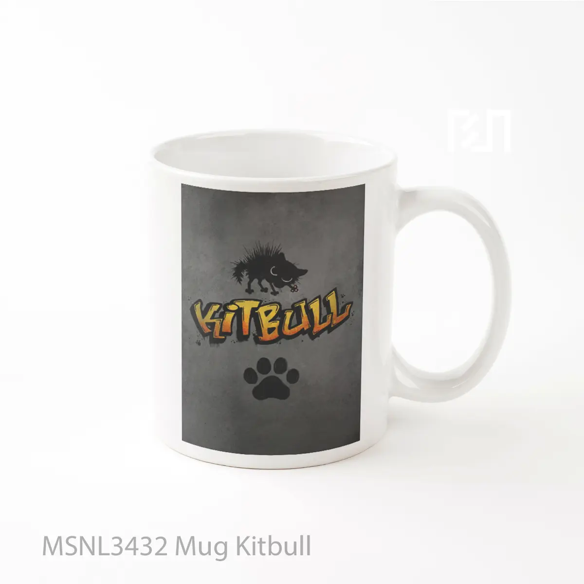 Mug Kitbull Gelas Keramik Tema Film MSNL3432