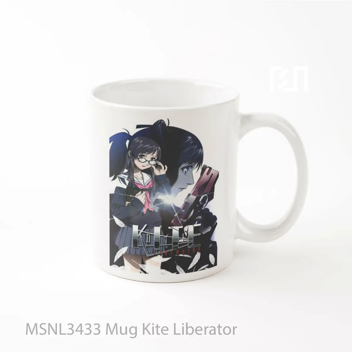 Mug Kite Liberator Gelas Keramik Tema Film MSNL3433