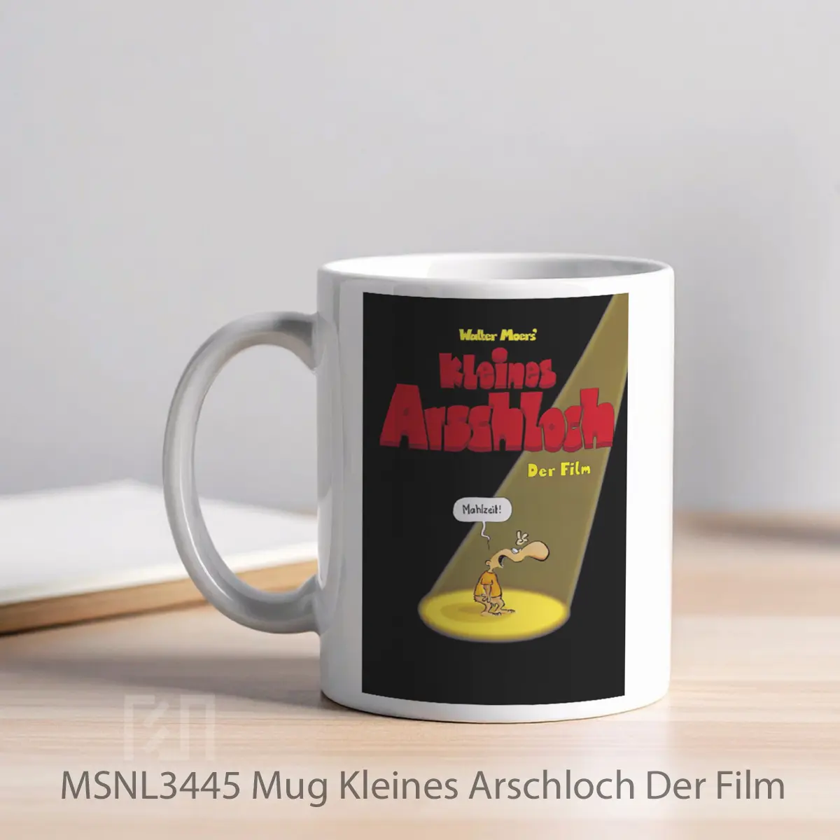 Mug Kleines Arschloch Der Film Gelas Keramik Tema Film MSNL3445 - Tampak Kiri
