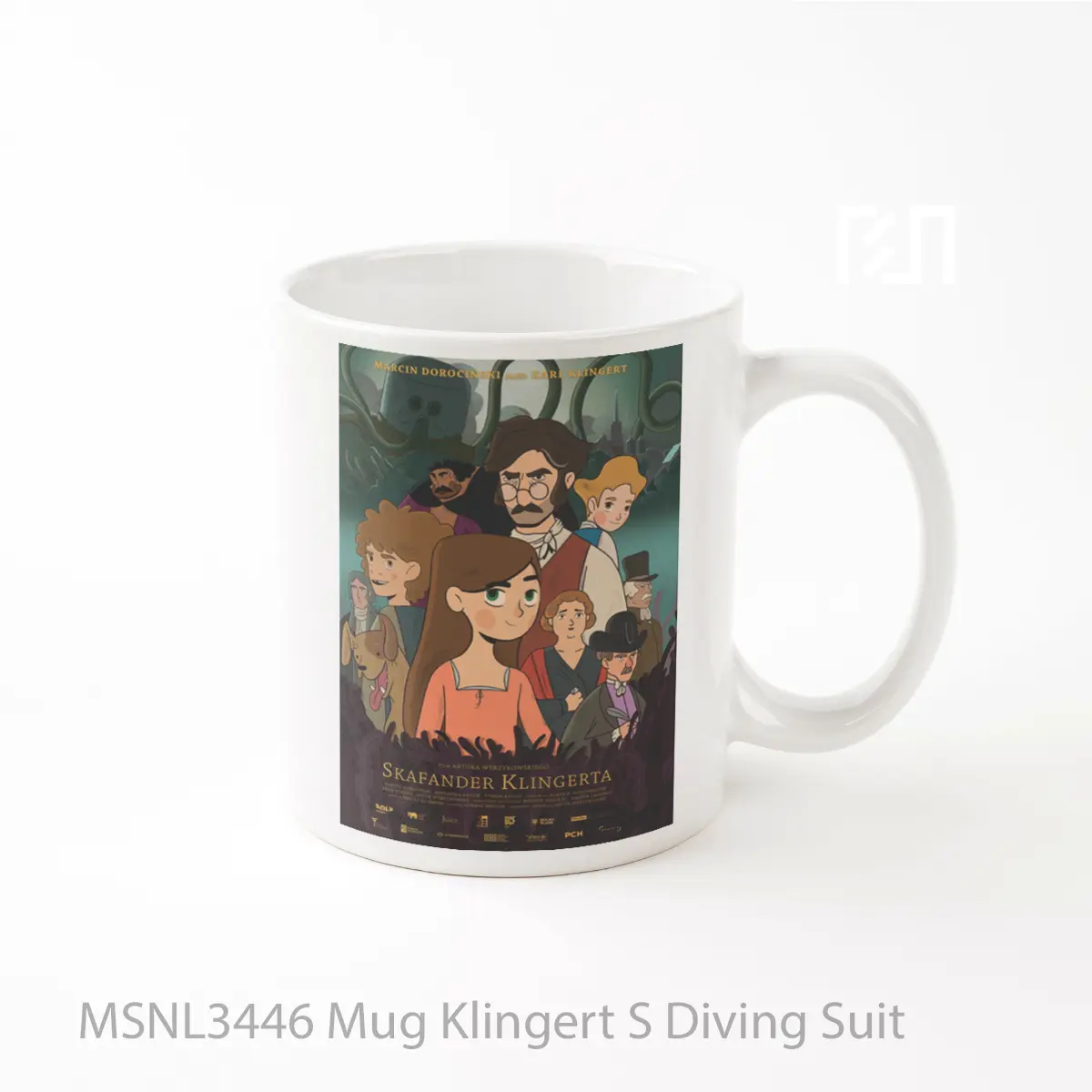 Mug Klingert S Diving Suit Gelas Keramik Tema Film MSNL3446