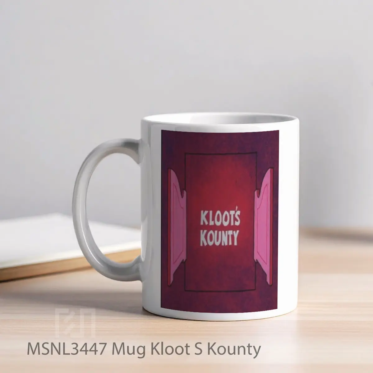 Mug Kloot S Kounty Gelas Keramik Tema Film MSNL3447 - Tampak Kiri