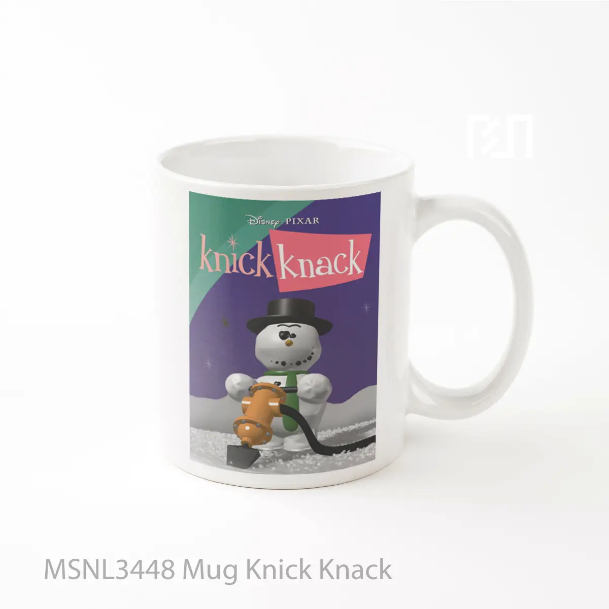 Mug Knick Knack Gelas Keramik Tema Film MSNL3448