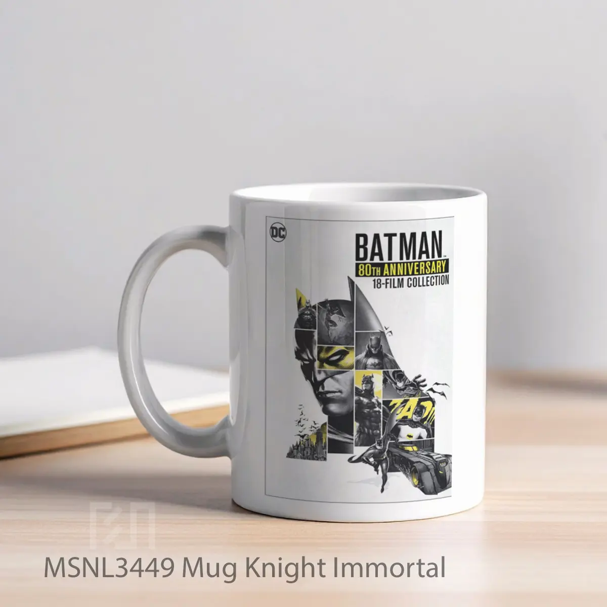 Mug Knight Immortal Gelas Keramik Tema Film MSNL3449 - Tampak Kiri