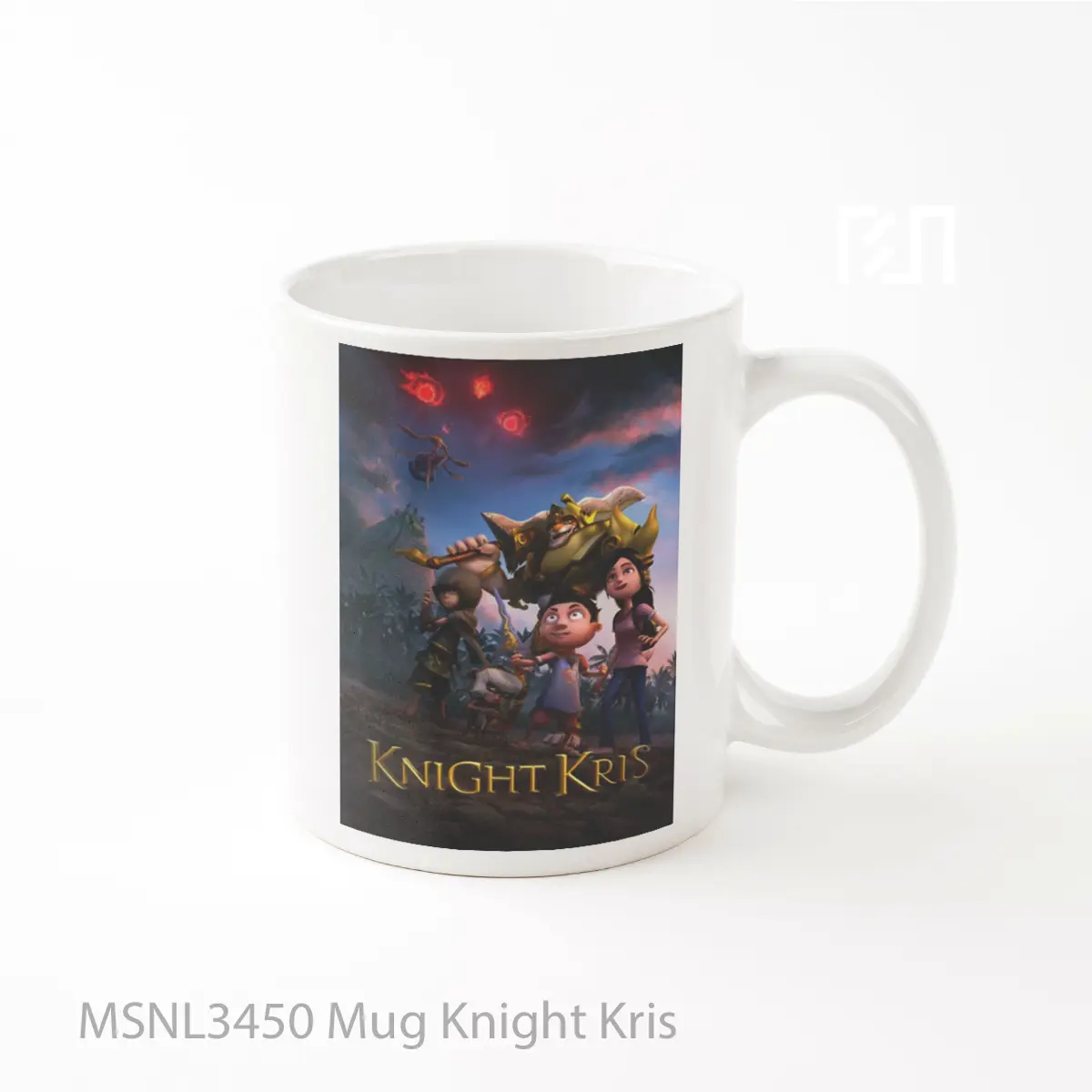 Mug Knight Kris Gelas Keramik Tema Film MSNL3450