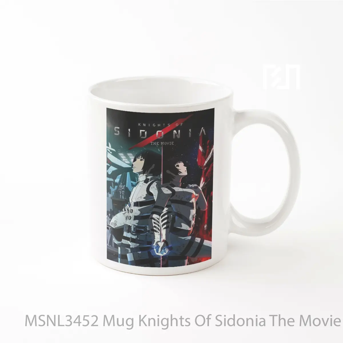Mug Knights Of Sidonia The Movie Gelas Keramik Tema Film MSNL3452